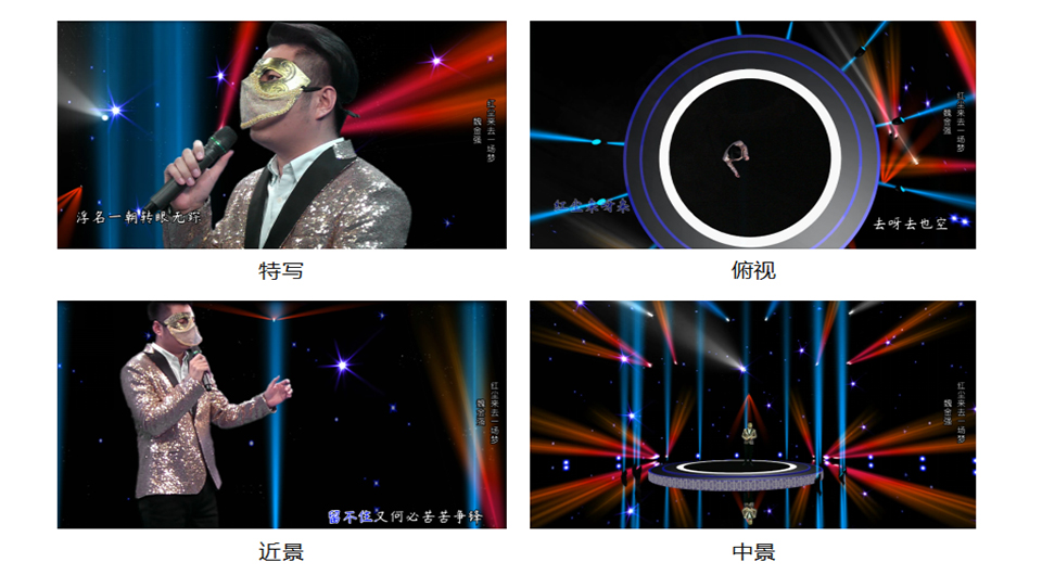 绣歌虚拟演播室新产品—四路渲染四路抠像