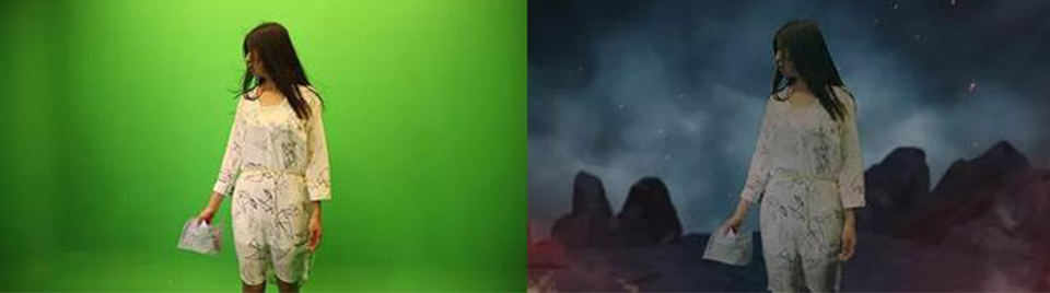 虚拟演播室的抠像背景如何选择