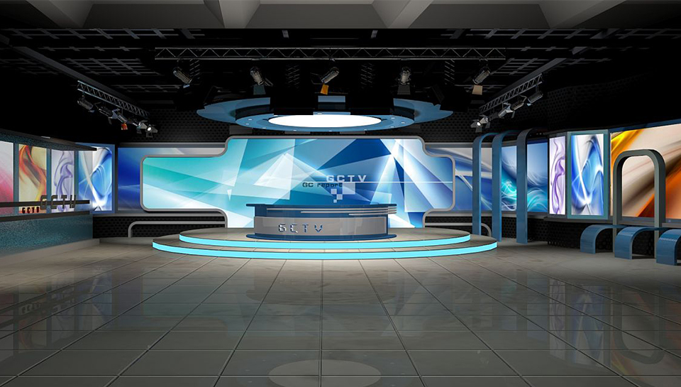 绣歌军事虚拟演播室