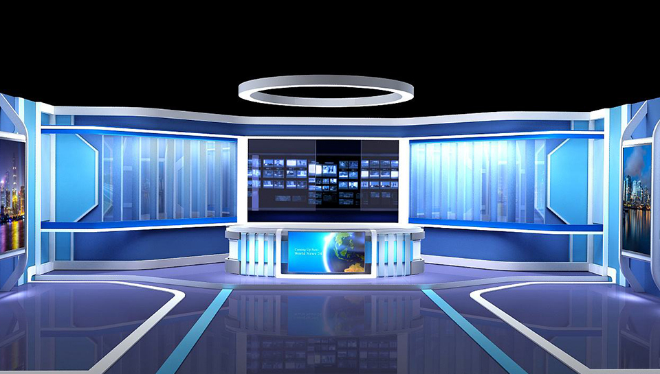 绣歌军事虚拟演播室