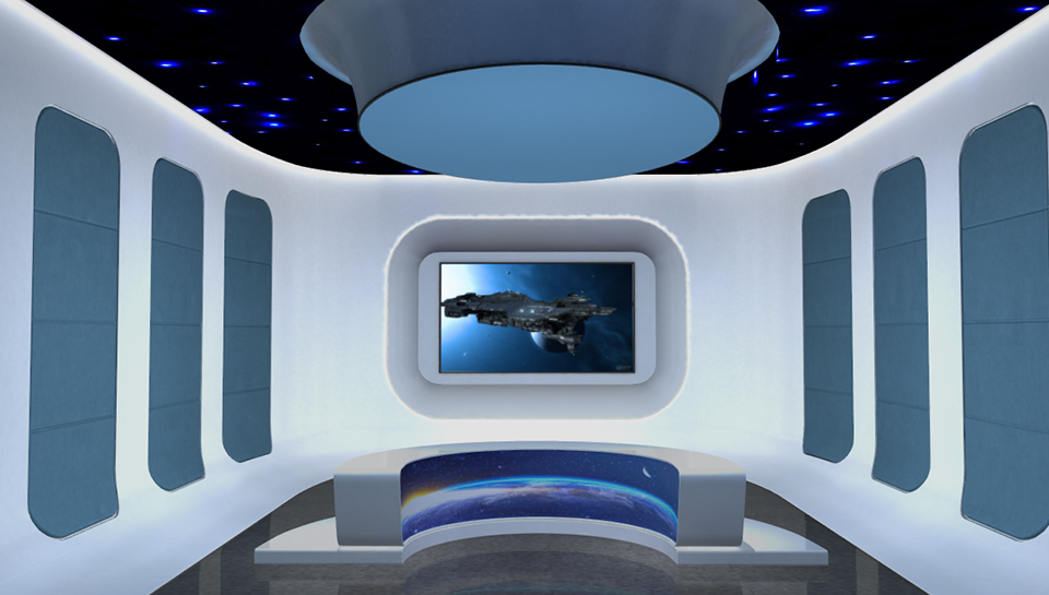 绣歌军事虚拟演播室