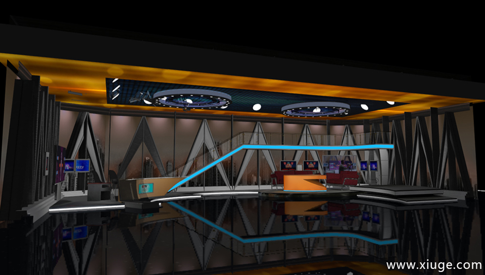 虚拟演播室的背景素材怎么实现

